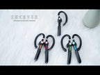 ME-100 TWS Business Rotating Universal True Stereo 5.0 Version Hanging Ear In-Ear Bluetooth Headset(Black) - YouTube Video