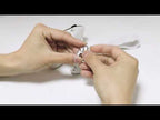 For Meta Quest 3S / 3 VR-03 One Pair Anti-drop Anti-slip VR Handle Straps - YouTube Video