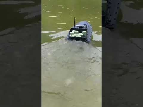 D12C Multi-function Intelligent Remote Control Nest Ship Fishing Bait Boat(EU Plug) - YouTube Video