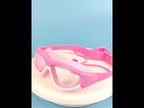 HAIZID Children Large Frame Anti-fog HD Diving Goggles(5021 Pink) - YouTube Video