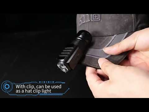 3LED Strong Light TYPE-C Charging Convenient Mini Multi-Function Flashlight(With USB Cable No Battery) - YouTube Video