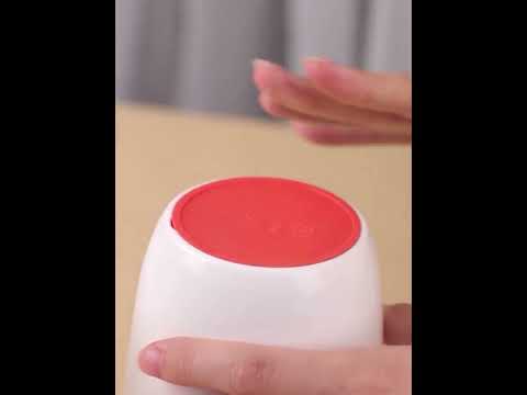 Electric Stirring Cup Milkshake Coffee Stirring Cup, Capacity: 380ml(White) - YouTube Video