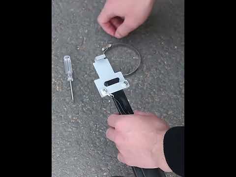 Car Anti Static Strap Earth Belt Reflector (Blue) - YouTube Video