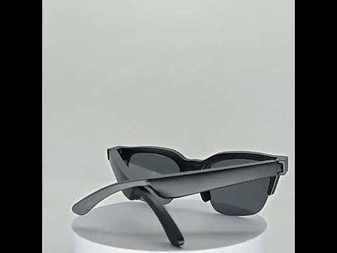 E60 ENC Noise Reduction Smart Audio Bluetooth Glasses(Black) - YouTube Video
