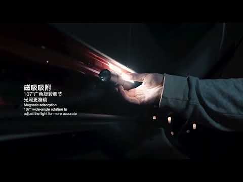 Original Xiaomi Mijia Multifunctional Flashlight 1000LM IPX4 with Side Light(Black) - YouTube Video