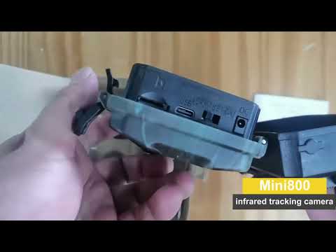 Mini800 Mini Wildlife Hunting Camera 50MP/4K Keep Way Night Vision Infrared Camera - YouTube Video