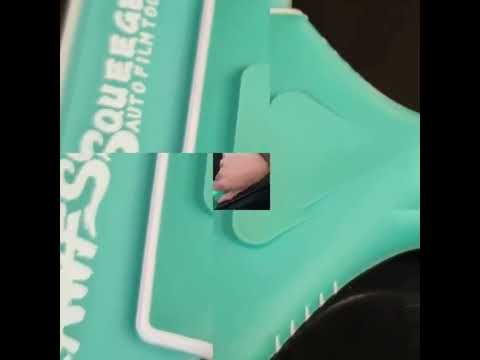 qili Car Window Tinting Tough Rubber/Polyurethane Squeegee(65A) - YouTube Video