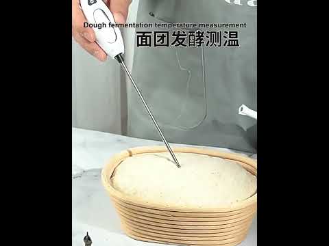 BENETECH GM1311 LCD Display Food Thermometer - YouTube Video