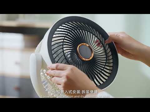 USB Air Circulation Fan Office Desktop Small Fan, Style: USB Plug - YouTube Video