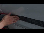 Universal Car Door Threshold Decoration Strip Decorative Sticker, Size : 7CM x 3M(Black) - YouTube Video