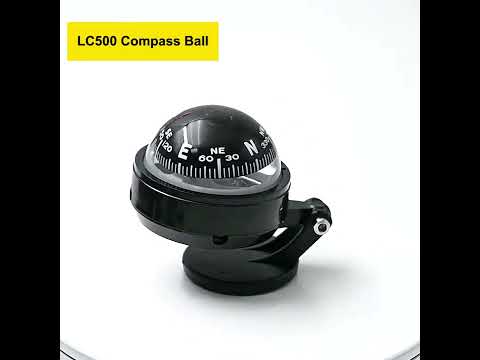 Nisa LC500 Car Compass Ball Car Decoration - YouTube Video