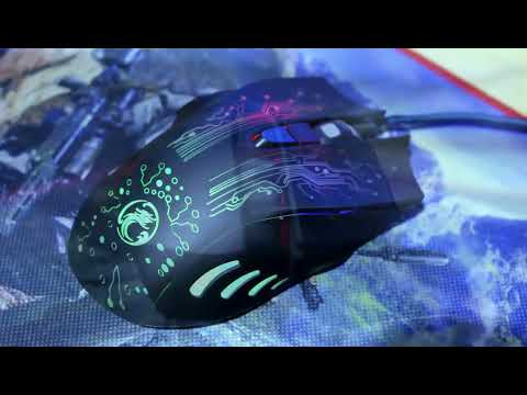 iMICE X9 USB Gaming Optical Wired Mouse(Black) - YouTube Video