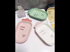 3 PCS Creative Cute Drain Double-layer Household Toilet Soap Box with Lid Soap Holder(Green) - YouTube Video