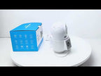 K30 1080P 3-screen Surveillance Camera(White) - YouTube Video