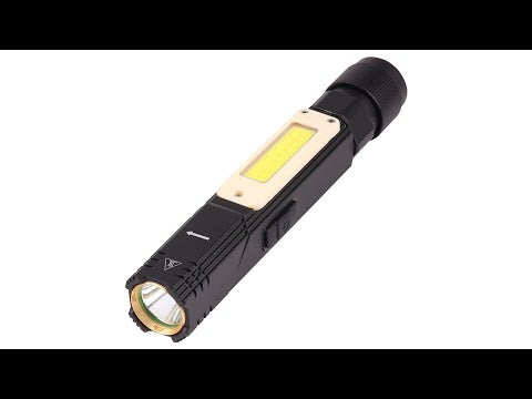 5W 90 Degree Folding Multi-functional Led Flashlight 5 Modes, Size: Large - YouTube Video