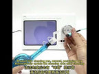 For MPO / MTP Fiber Optic Cleaning Pen Optical Module Ferrule Endface Cleaner(Green) - YouTube Video