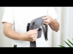 Electric Heating Therapy Knee Massager Vibration Massage Knee Pad(Gray) - YouTube Video