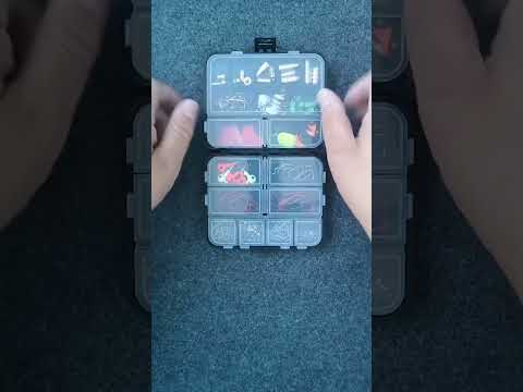 128 PCS / Set Road Squid Hook Accessories Set - YouTube Video