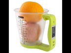 Digital Scale with Measuring Cup / Thermometer(Green) - YouTube Video