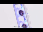 For PS5 Slim DOBE TP5-3538 Host Rear Blu-ray Fan Thermal Cooling Fan(White) - YouTube Video