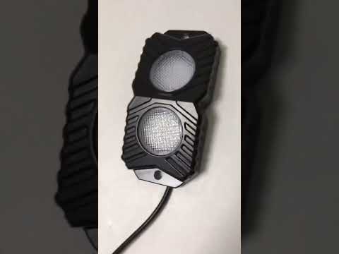 18W DC 12-24V 1.2A LED Double Row Car Bottom Light / Chassis Light / Yacht Deck Atmosphere Light (Green Light) - YouTube Video