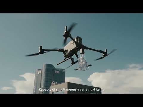 LKTOP PT-4 For DJI Matrice 400 / M350 RTK 4-Stage Dropper - YouTube Video