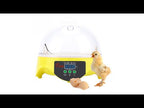 YZ9-7 Egg Capacity Incubator Electronic Incubator Tool Hatcher - YouTube Video