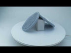 3 PCS 16 Cm Mopping Machine Round Mop Cleaning Cloth Suitable For Dyson Vacuum Cleaner - YouTube Video