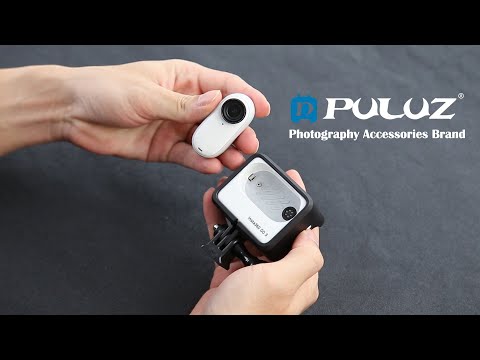 For Insta360 GO 3 / GO 3S PULUZ Camera Battery Case Cooling Plastic Protective Frame (Black) - YouTube Video