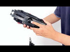 Universal Metal Bluetooth Speaker Wall Mount Holder Strap Bracket For Tripod and Wall(Black) - YouTube Video