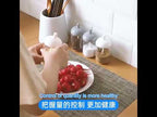 Household Simple Kitchen Round Seasoning Jar with Spoon(Gray) - YouTube Video
