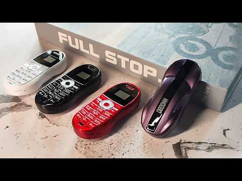 X18 Mini Phone, 0.66 inch, MTK6261D, Support Bluetooth, FM, GSM, Dual SIM(Black) - YouTube Video