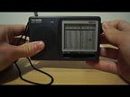 Tecsun R-9012 Portable Full Band FM Radio - YouTube Video