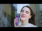 Y19 Smart Ice Compress Folding Handheld Fan(Ice Blue Purple) - YouTube Video