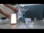 DP43 Bulb-type Motion Tracking Night Vision Smart Camera Supports Voice Intercom(White) - YouTube Video