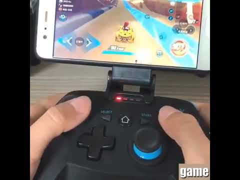 CX-X1  2.4GHz + Bluetooth 4.0 Wireless Game Controller Handle For Android / iOS / PC / PS3 Single Handle (Blue) - YouTube Video
