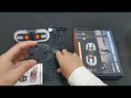 Bike Remote Control Turn Signal Taillight Detachable Mountain Bike Warning Light(Black) - YouTube Video
