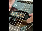Free Hole Guitar Sound Pickup with Cable(Black) - YouTube Video