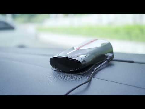 12V Laser Anti Radar Car Detector 360 Degree Led Display Police Speedometer Voice Alert/Alarm - YouTube Video