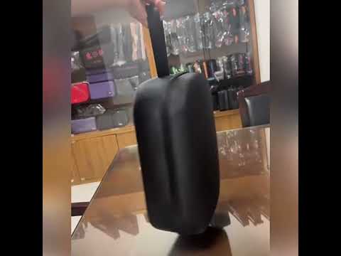 For Meta Quest 2 / 3 VR Glasses Integrated Storage Protective Case Portable Hard Bag(Black) - YouTube Video
