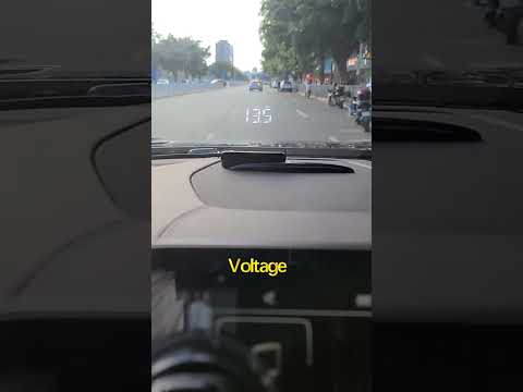 Q10 Car HUD Head-up Display GPS Speed Meter - YouTube Video