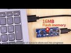 Waveshare ESP32-S3 Microcontroller, 2.4 GHz Wi-Fi Development Board Dual-core Processor - YouTube Video