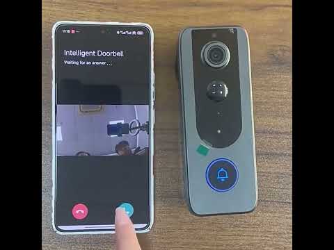 M20 HD Night Vision Wireless Two-Way Intercom Video Doorbell with Solar Power Rainproof Cover(Black) - YouTube Video