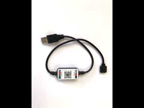 2 PCS JS-082 5V-24V Bluetooth Mobile Phone APP Intelligent Adjustment Light Controller - YouTube Video
