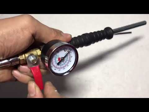 Car Tire Double-Ended Air Nozzle, Specification: T-type - YouTube Video