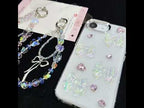 Ethereal Phantom Fantasy Crystal Bow Glowing Double Phone Chain(Pink) - YouTube Video