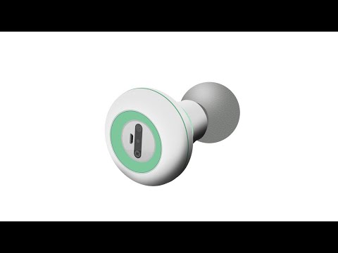 RJ-R088 Mini Massager Muscle Relaxation Fascia Gun Home Vibrating Hammer Massager(Blue) - YouTube Video