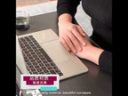 USB Folding Computer Desk With Fan & Lamp, Size: 60x40x28cm(Cool Black) - YouTube Video