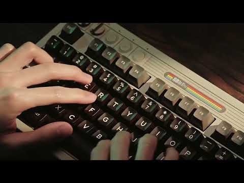8BitDo Retro87 M Mechanical Keyboard Vintage Wireless Bluetooth / 2.4G / Wired Triple Mode Connection Keyboard(Light Gray) - YouTube Video