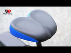 WEST BIKING Bicycle Widened And Comfortable Shock Absorbing Saddle(Black) - YouTube Video